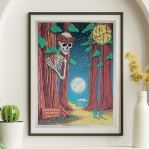 Dead and Company - Shoreline Amphitheater Mountain View CA June 13 2022 – Live Concert Poster Wall Art Print – 131396