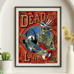 Dead and Company - Sphere Las Vegas NV May 24 2024 – Live Concert Poster Wall Art Print – 131407