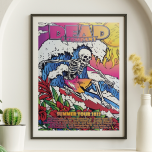 Dead and Company - Summer Tour 2022 – Live Concert Poster Wall Art Print – 131412