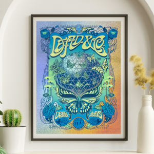 Dead and Company - Sphere Las Vegas NV June 8 2024 FOIL – Live Concert Poster Wall Art Print – 131415
