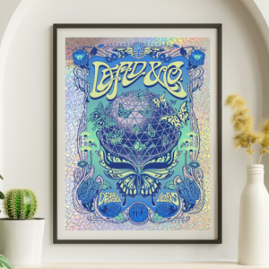 Dead and Company - Sphere Las Vegas NV June 8 2024 FOIL 2 – Live Concert Poster Wall Art Print – 131417