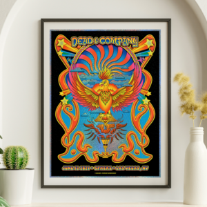 Dead and Company - Sphere Las Vegas NV June 13 2024 FOIL – Live Concert Poster Wall Art Print – 131421