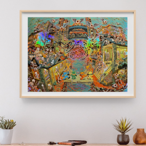 Dead and Company - Sphere Las Vegas NV May 16 2025 FOIL 2 – Live Concert Poster Wall Art Print – 131423