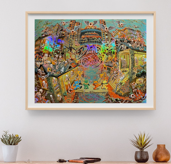 Dead and Company - Sphere Las Vegas NV May 16 2025 FOIL 2 – Live Concert Poster Wall Art Print – 131423