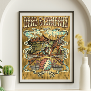 Dead and Company - Folsom Field Boulder CO July 13 2018 – Live Concert Poster Wall Art Print – 131432
