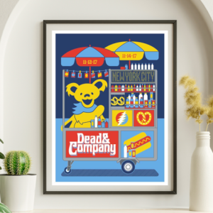 Dead and Company - Madison Square Garden NY November 12 2017 – Live Concert Poster Wall Art Print – 131435