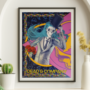 Dead and Company - Nassau Veterans Coliseum Uniondale NY November 5 2019 – Live Concert Poster Wall Art Print – 131437