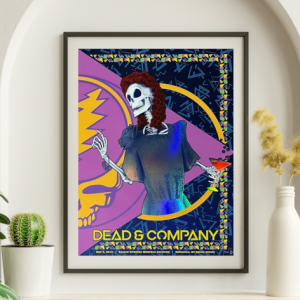 Dead and Company - Nassau Veterans Coliseum Uniondale NY November 6 2019 FOIL – Live Concert Poster Wall Art Print – 131438