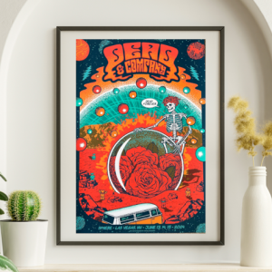Dead and Company - Sphere Las Vegas NV June 13 2024 – Live Concert Poster Wall Art Print - 131398