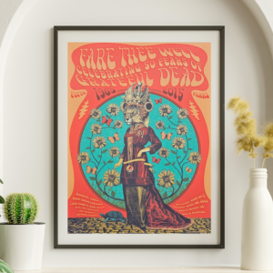 Grateful Dead 2015 Fare Thee Well - China Cat - Live Concert Poster Wall Art Print - 142002