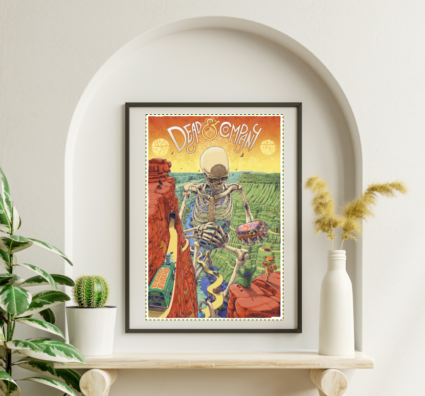 Dead and Company - Sphere Las Vegas NV June 20 2024 – Live Concert Poster Wall Art Print - 131431