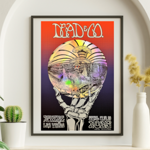Dead and Company - Sphere Las Vegas NV April 17 2025 – Live Concert Poster Wall Art Print - 131047