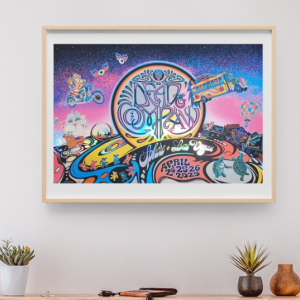 Dead and Company - Sphere Las Vegas NV April 24 2025 FOIL FULLSHEET – Live Concert Poster Wall Art Print - 131068