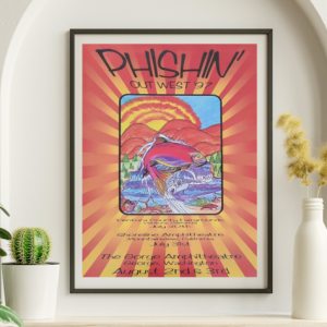 Phish - Ventura County Fairgrounds Ventura CA July 30 1997 – Live Concert Poster Wall Art Print - 172069