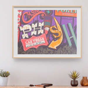 Phish - MGM Grand Casino Las Vegas NV October 31 2018 - Live Concert Poster Wall Art Print - 172082