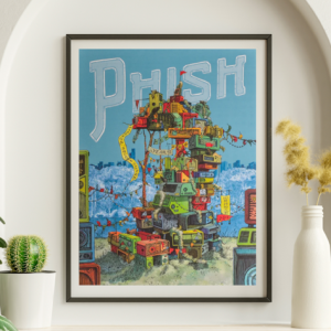 Phish - Madison Square Garden NY December 28 2019 - Live Concert Poster Wall Art Print - 172084