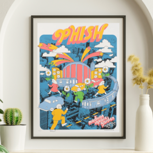 Phish - Madison Square Garden NY December 28 2022 ALTERNATE  - Live Concert Poster Wall Art Print - 172085