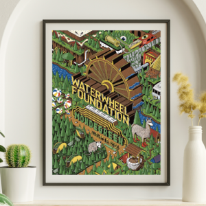 Phish - Mondegreen Dover DE August 15 2024 - Live Concert Poster Wall Art Print - 172087