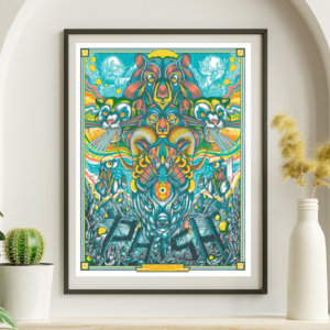 Phish - Dicks Sporting Goods Commerce City CO August 31 2018 - Live Concert Poster Wall Art Print - 172092