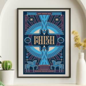 Phish - Madison Square Garden NY December 28 2019 – Live Concert Poster Wall Art Print - 172093