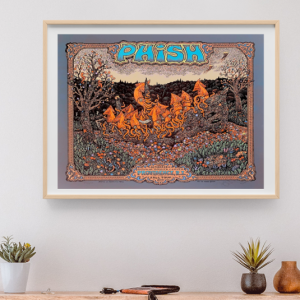 Phish - Dunkin Donuts Center Providence RI October 22 2010 - Live Concert Poster Wall Art Print - 172094