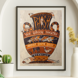 Phish - Greek Theater Berkeley CA August 6 2010 - Live Concert Poster Wall Art Print - 172099