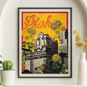 Phish - Madison Square Garden NY December 30 2016 - Live Concert Poster Wall Art Print - 172112