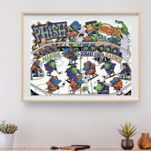 Phish - Madison Square Garden NY December 28 2022 - Live Concert Poster Wall Art Print - 172114