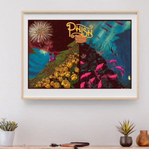 Phish - Hollywood Bowl Los Angeles CA August 5 2013 – Live Concert Poster Wall Art Print - 172121