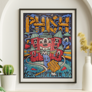 Phish - Starlight Theater Kansas City MO August 5 2015 - Live Concert Poster Wall Art Print - 172122