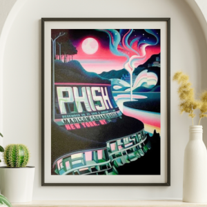 Phish - Madison Square Garden NY December 30 2015 - Live Concert Poster Wall Art Print - 172125