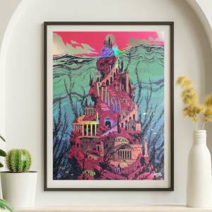 Phish - United Center Chicago IL October 13 2023 FOIL - Live Concert Poster Wall Art Print - 172132