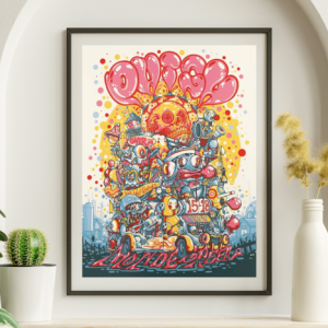 Phish - Mondegreen Dover DE August 15 2024 - Live Concert Poster Wall Art Print - 172134