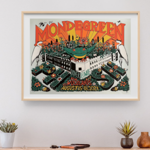 Phish - Mondegreen Dover DE August 15 2024 - Live Concert Poster Wall Art Print - 172115