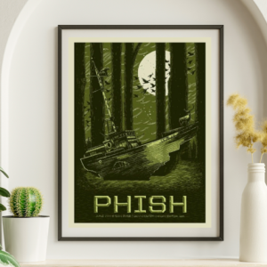 Phish - DCU Center  Worchester MA June 7 2012 - Live Concert Poster Wall Art Print - 172138