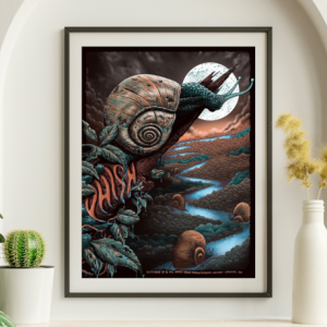 Phish - Matthew Knight Arena Eugene OR October 19 2021 - Live Concert Poster Wall Art Print - 172146