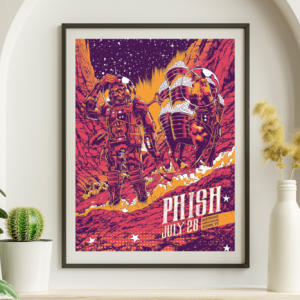 Phish - Austin 360 Amphitheater Austin TX July 28 2015 - Live Concert Poster Wall Art Print - 172147