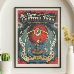 Grateful Dead 2015 Fare Thee Well - Balloon - Live Concert Poster Wall Art Print - 142007