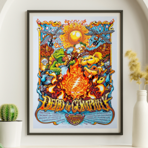 Dead and Company - Summer Tour 2018 - Live Concert Poster Wall Art Print - 131170