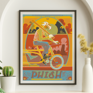 Phish - Firstmerit Bank Pavilion Chicago IL July 21 2013 - Live Concert Poster Wall Art Print - 172149