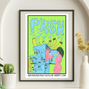 Phish - Alpine Valley Music Theater East Troy WI August 8 2015 – Live Concert Poster Wall Art Print - 172152
