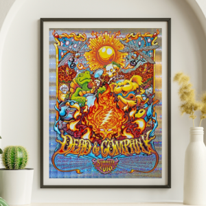 Dead and Company - Summer Tour 2018 FOIL - Live Concert Poster Wall Art Print - 131171