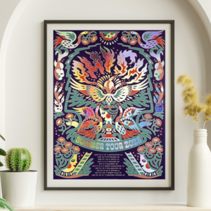 Phish - Summer Tour 2025 FOIL - Live Concert Poster Wall Art Print - 172169