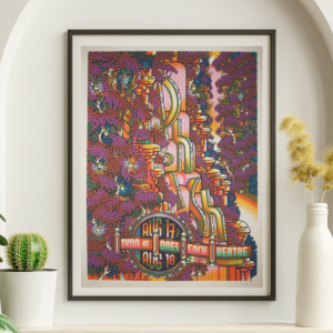 Phish - Jones Beach Theater Wantagh NY August 17 2010 - Live Concert Poster Wall Art Print - 172170