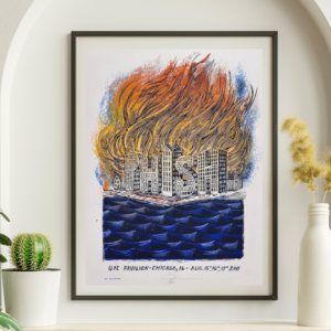 Phish - UIC Pavilion Chicago IL August 15 2011 - Live Concert Poster Wall Art Print - 172180