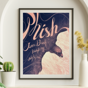 Phish - Jones Beach Wantagh NY July 3 2012 - Live Concert Poster Wall Art Print - 172187