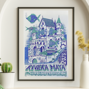 Phish - Moon Palace Riviera Maya Cancun Mexico Waterwheel February 23 2023 – Live Concert Poster Wall Art Print - 172191