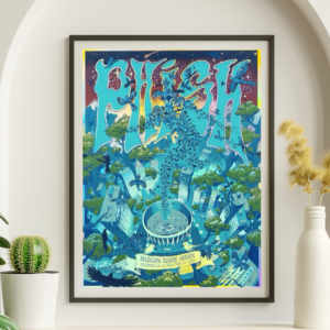 Phish - Madison Square Garden NY December 28 2023 FOIL - 172199 - Live Concert Poster Wall Art Print - 172199