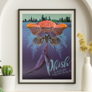Phish - Wrigley Field Chicago IL June 24 2016 - Live Concert Poster Wall Art Print - 172202