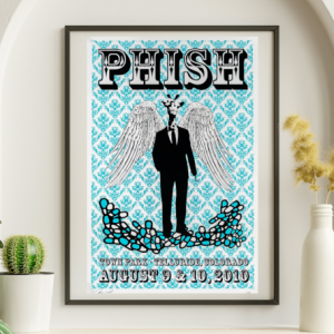 Phish - Town Park Telluride CO August 9 2010 – Live Concert Poster Wall Art Print - 172207